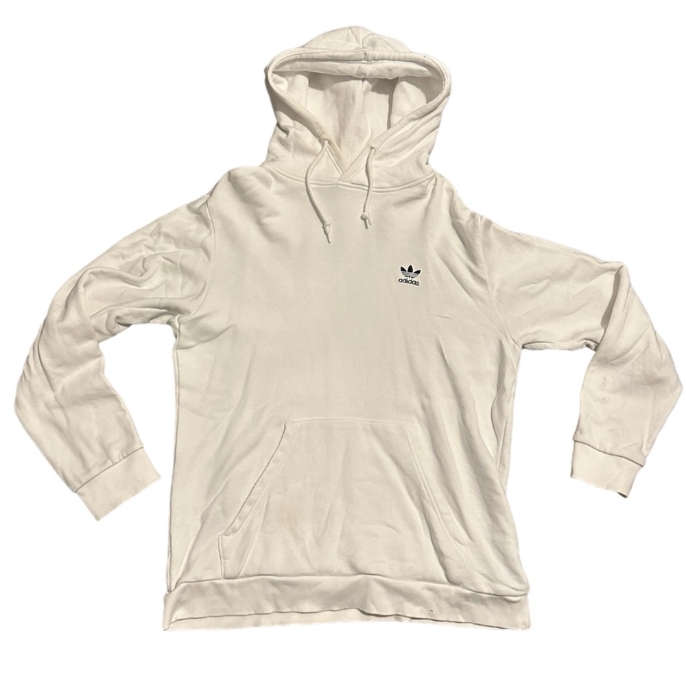 Men’s White Adidas Hoodie